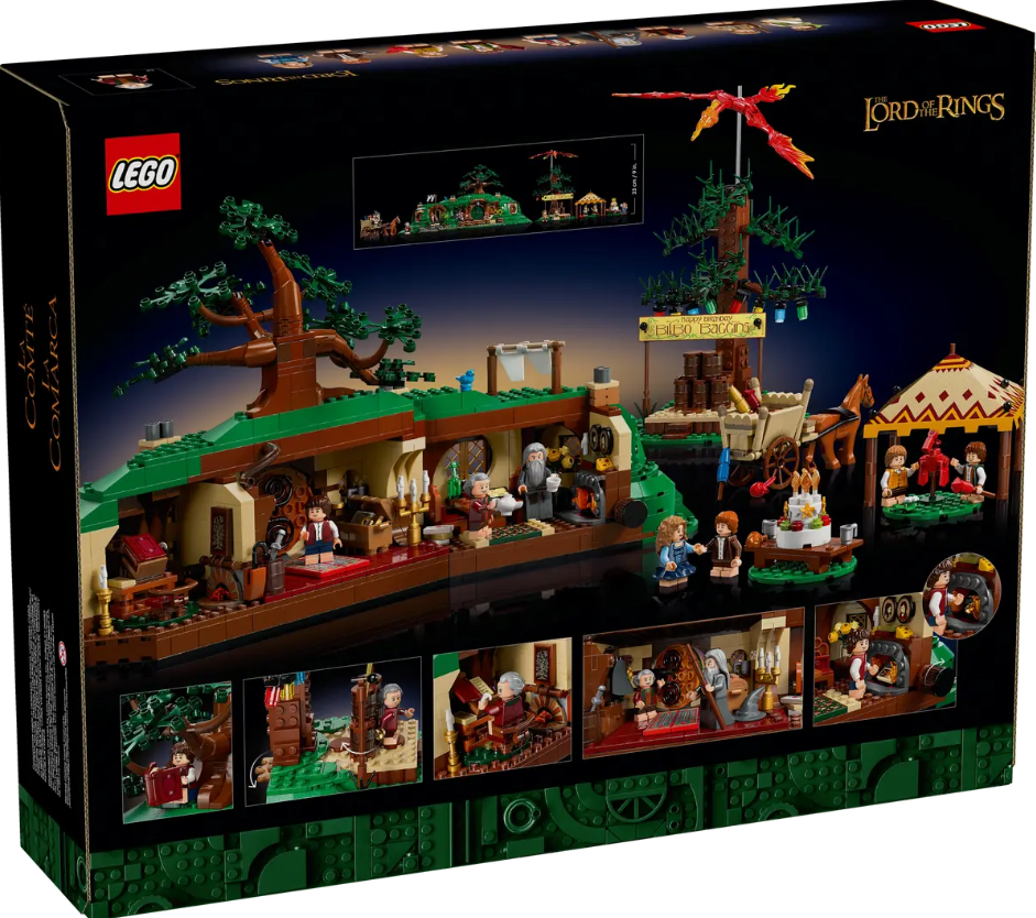 10354 LEGO Le Seigneur des Anneaux la ComtÃ© image boite #2