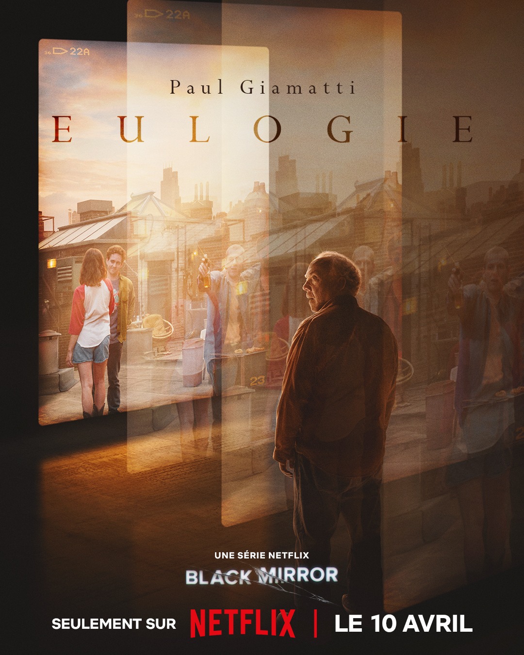 Poster officiel de l'épisode 3 de Black Mirror Saison 7 disponible sur Netflix le 10 avril 2025 Poster officiel de l'épisode 3 de Black Mirror Saison 7 disponible sur Netflix le 10 avril 2025