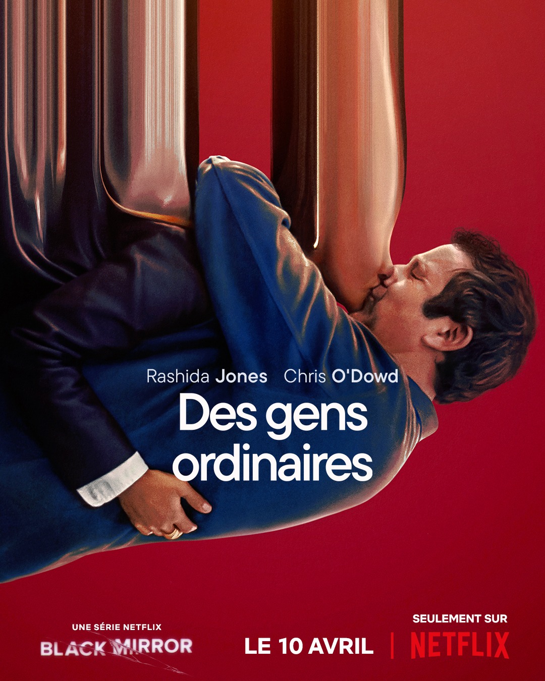 Poster officiel de l'Ã©pisode 1 de Black Mirror Saison 7 disponible sur Netflix le 10 avril 2025