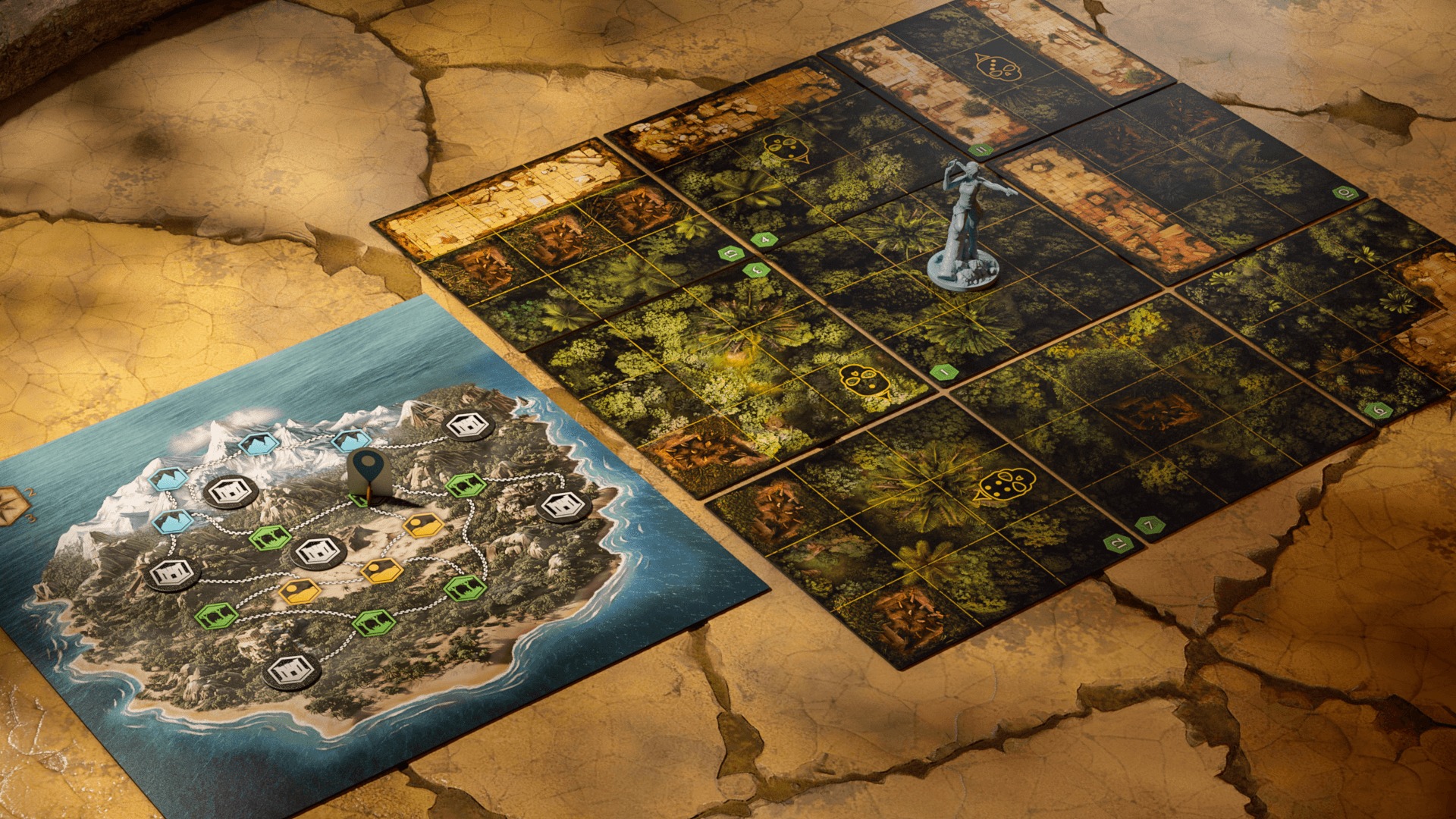 Jeu de plateau Tomb Raider : La Crypte de Chronos image #2 Jeu de plateau Tomb Raider : La Crypte de Chronos image #2