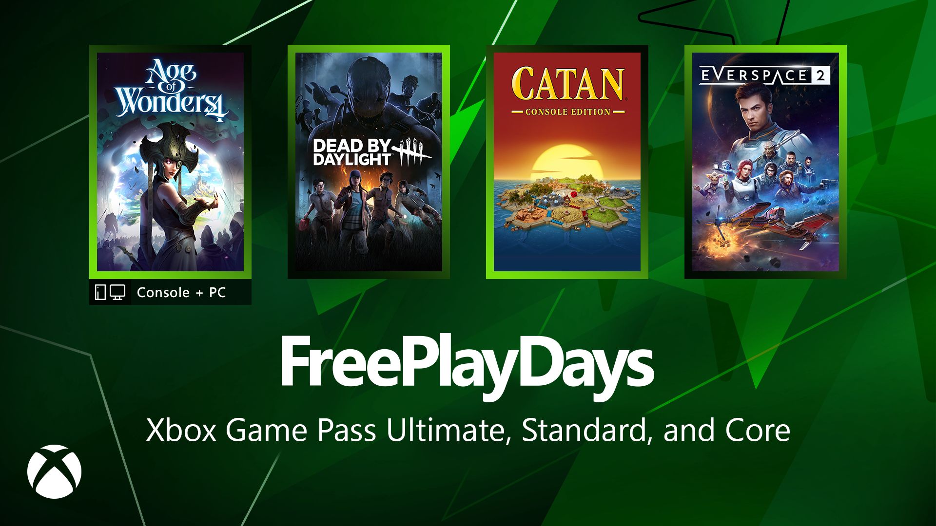 Jeux inclus dans l'opération #FreePlayDays du Xbox Game Pass entre le week-end du 3 avril 2025. Jeux inclus dans l'opération #FreePlayDays du Xbox Game Pass entre le week-end du 3 avril 2025.