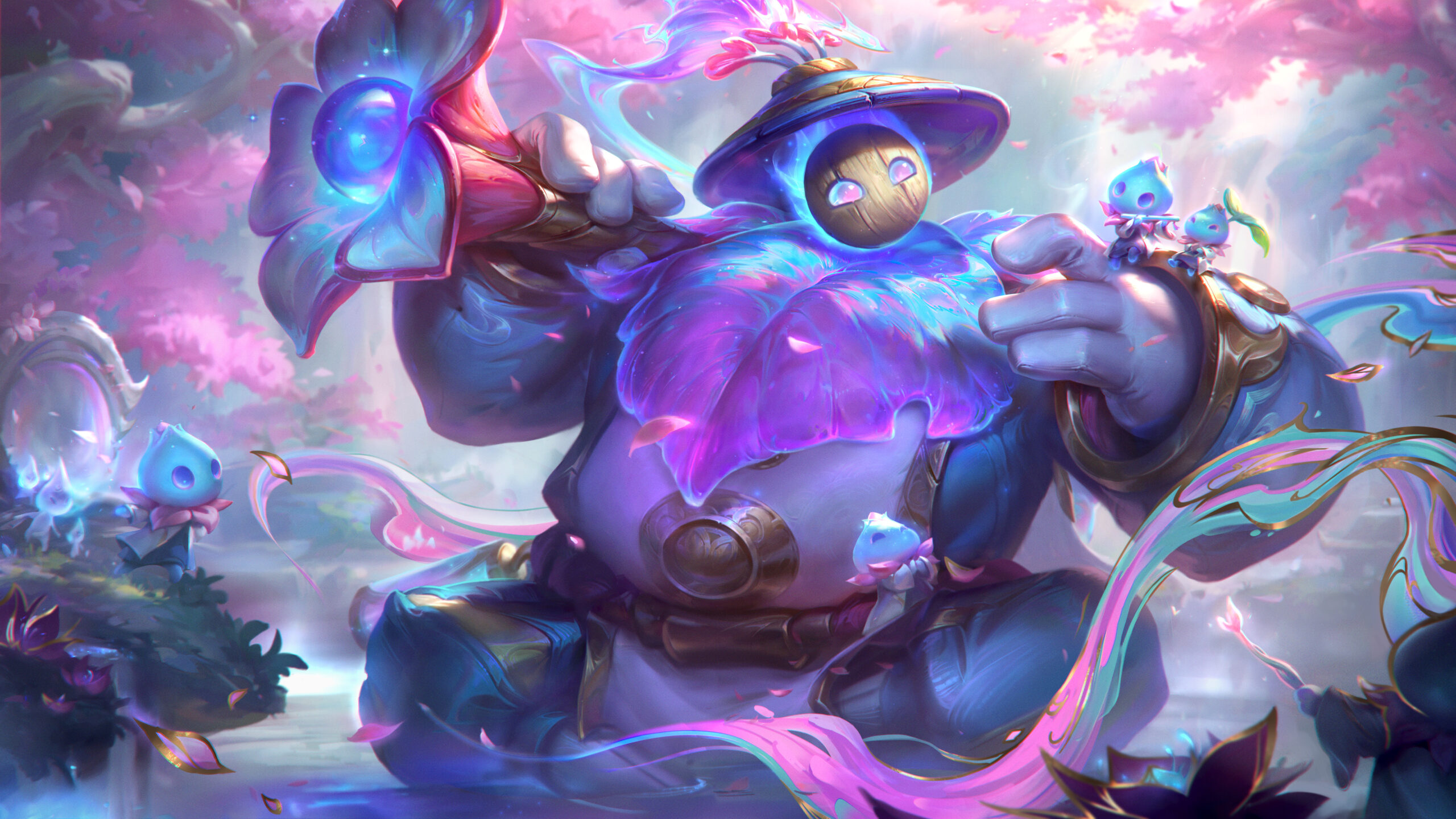 League of Legends (LOL) : Skin Spirit Blossom Bard. League of Legends (LOL) : Skin Spirit Blossom Bard.