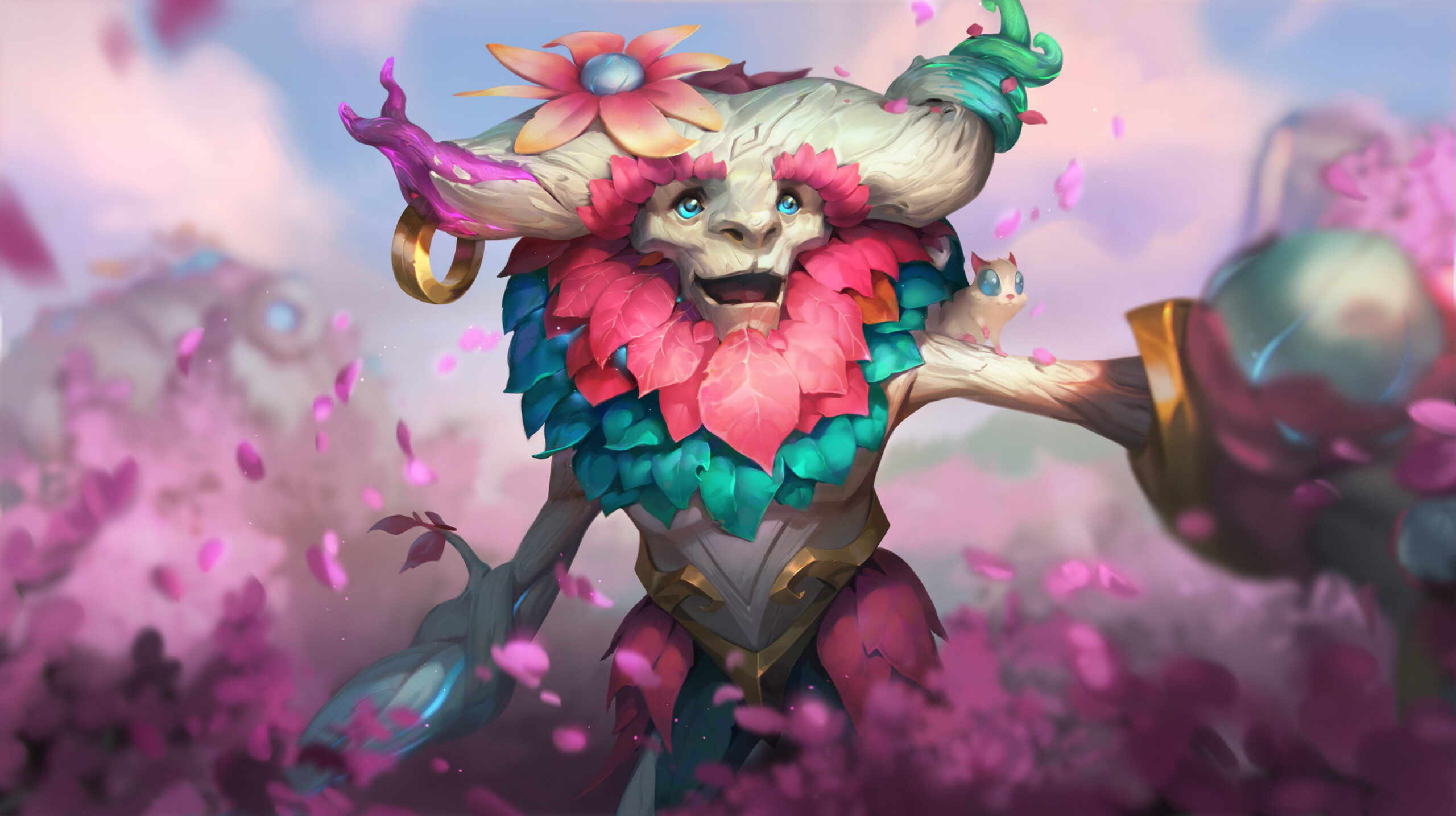 League of Legends (LOL) : Skin Spirit Blossom Ivern. League of Legends (LOL) : Skin Spirit Blossom Ivern.