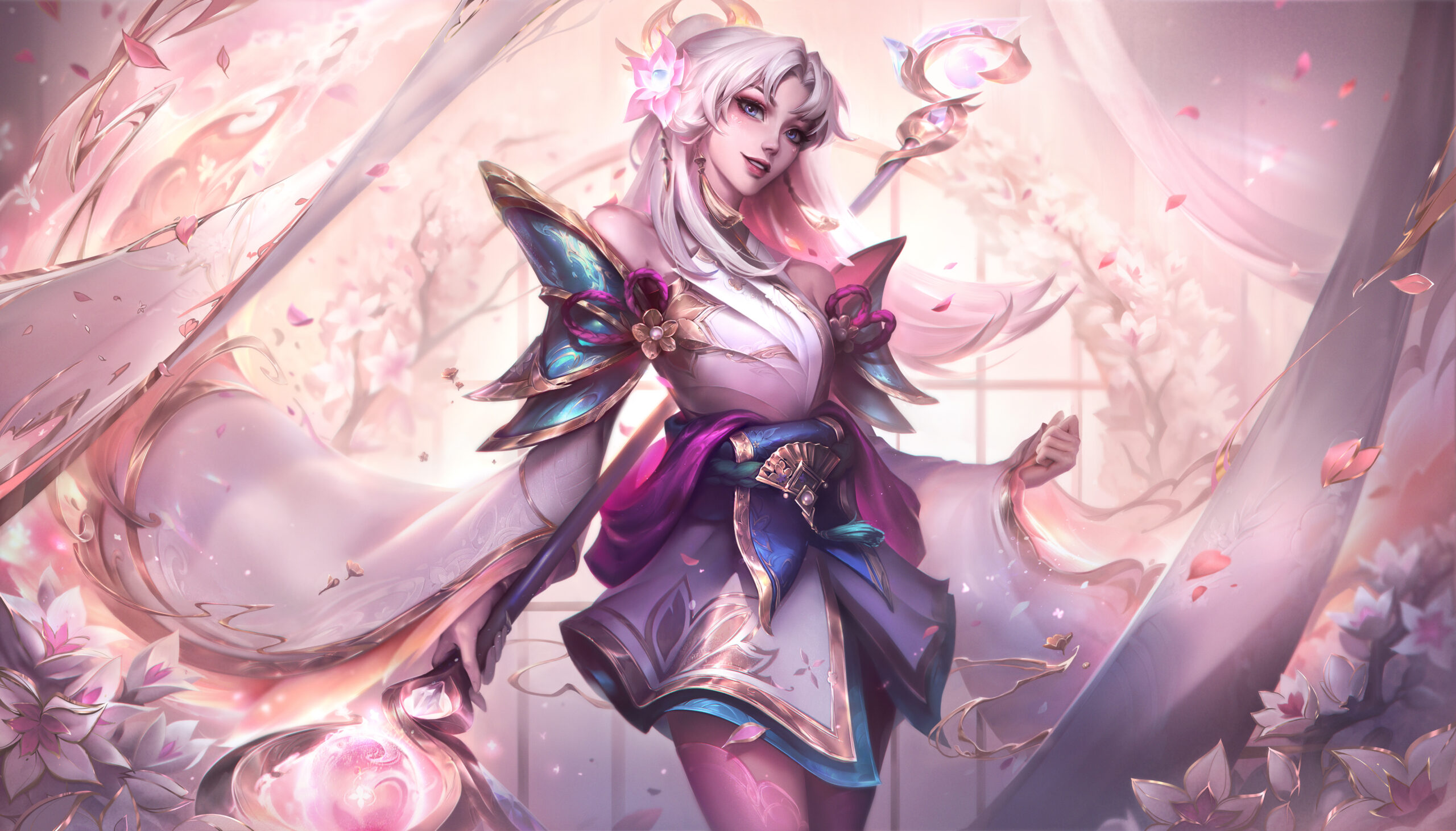 League of Legends (LOL) : Skin Spirit Blossom Lux.