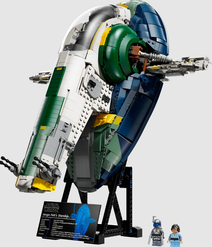 75409 LEGO Star Wars Le vaisseau de classe Firespray de Jango Fett image 