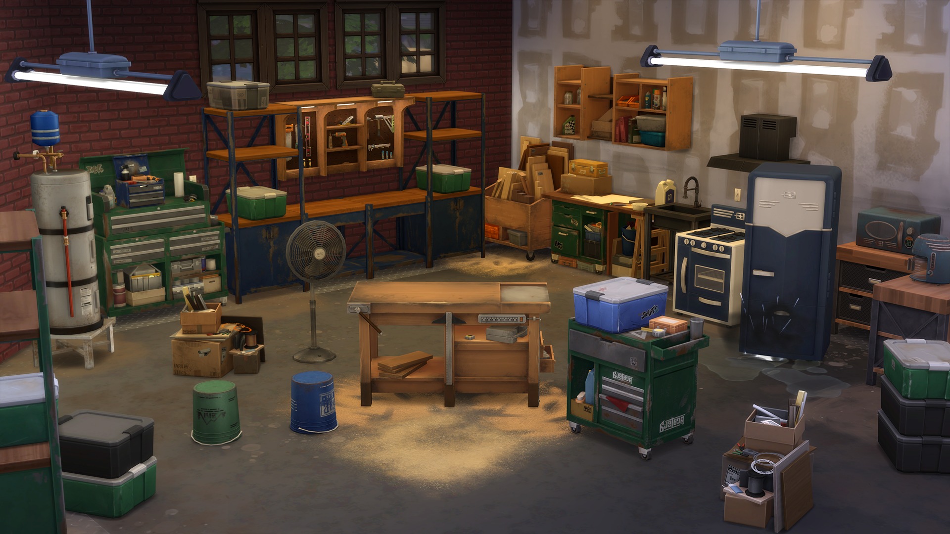 Kits DLC Les Sims 4 Atelier de bricolage, Ãge d'or et Accessoires de cuisine #1 image