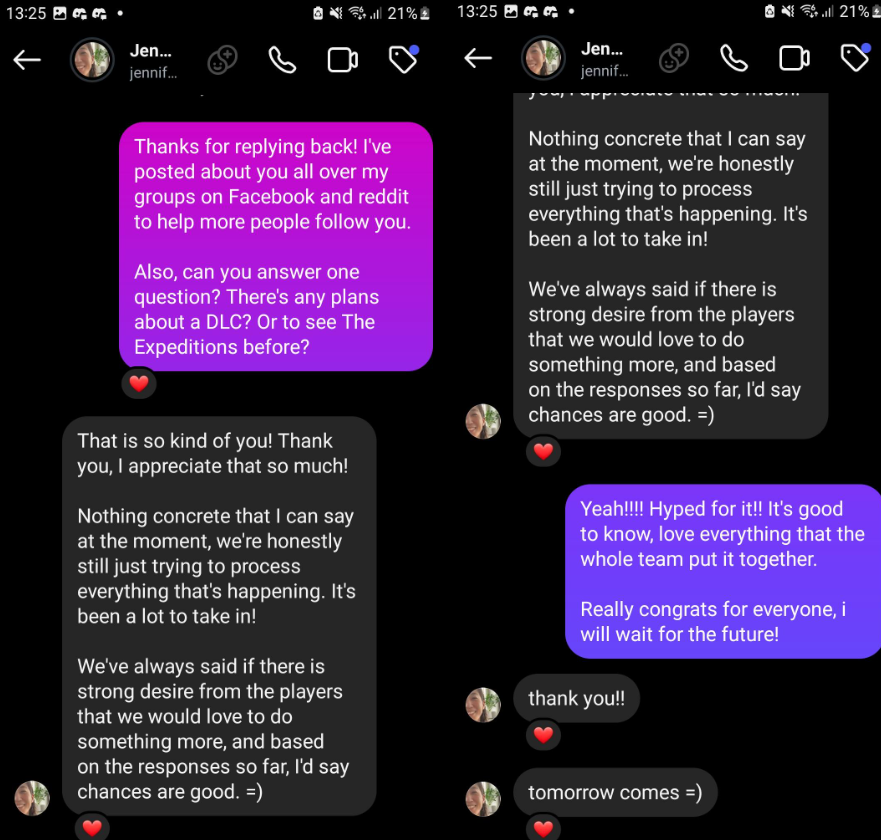 Clair Obscur Lead Writer Messages Insta DLC