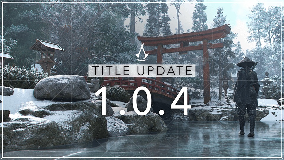 Illustration de la mise Ã  jour 1.0.4 d'Assassin's Creed Shadows 