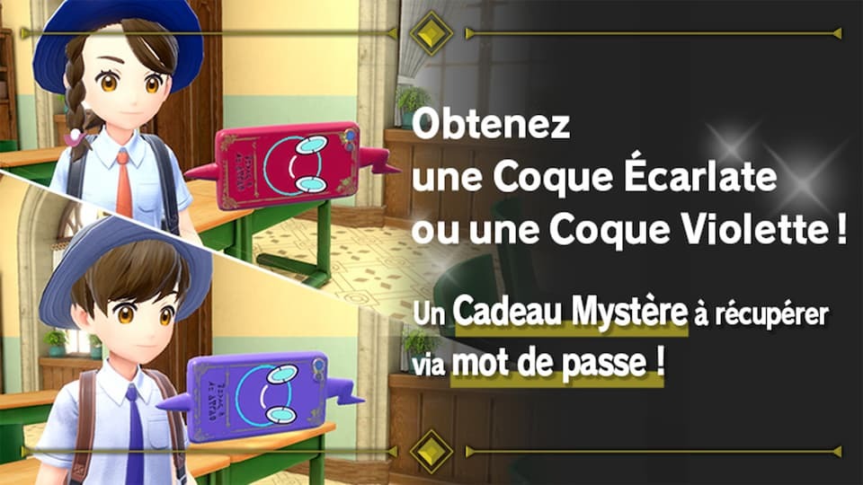 Coque Ãcarlate et Coque Violette Pokemon Ecarlate & Violet image