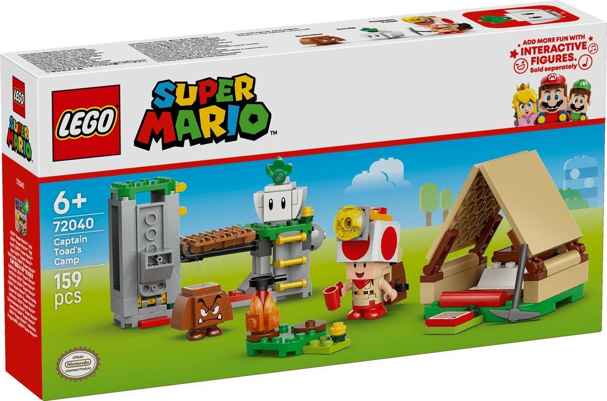 72040 LEGO Super Mario Camp de Captain Toad image
