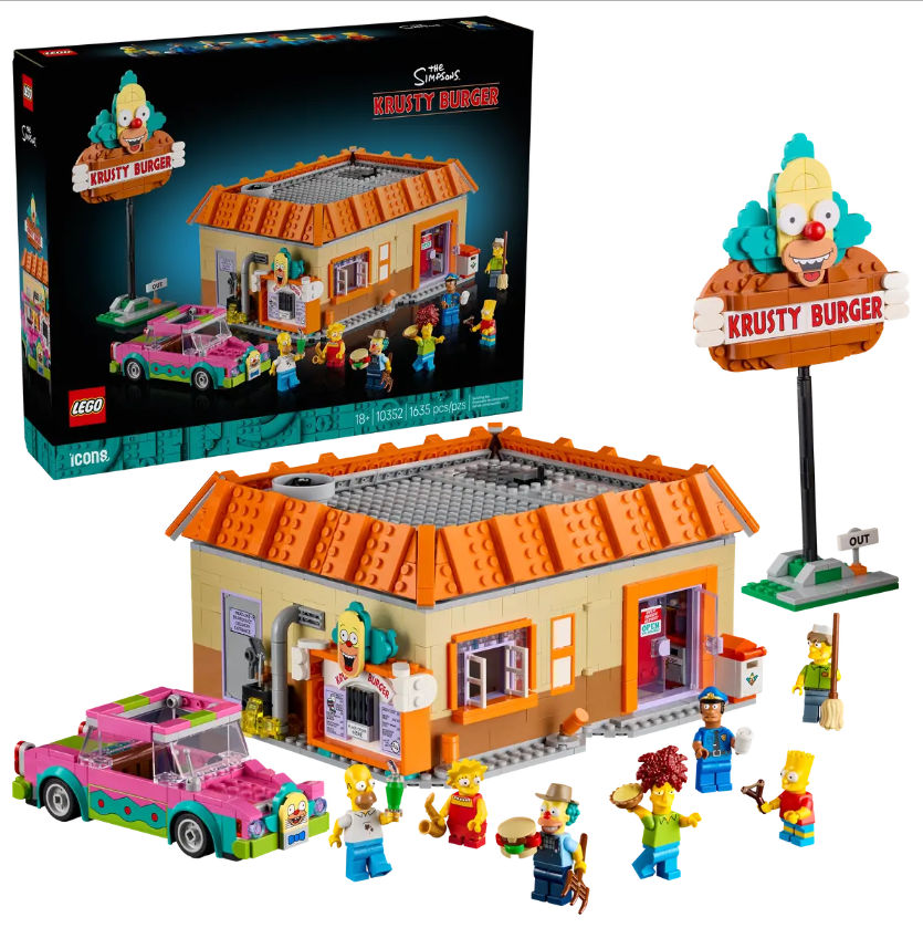 10352 LEGO Les Simpson Krusty Burger #1 image principale 10352 LEGO Les Simpson Krusty Burger #1 image principale