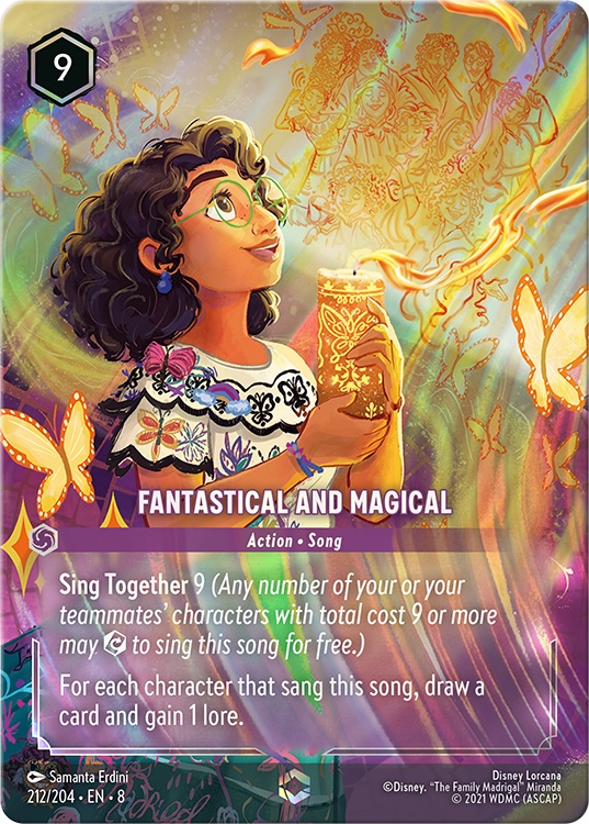 Disney Lorcana Fantastical and Magical Set 8