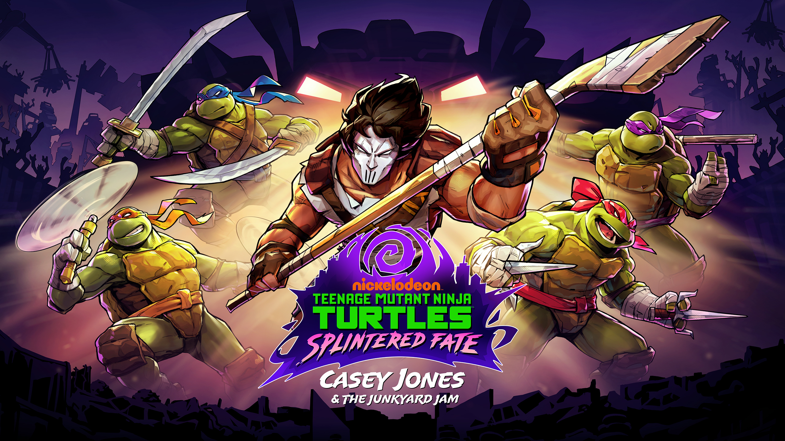 TMNT Splintered Fate : Artwork du DLC Casey Jones et les DeÌchets de la DeÌcharge TMNT Splintered Fate : Artwork du DLC Casey Jones et les DeÌchets de la DeÌcharge