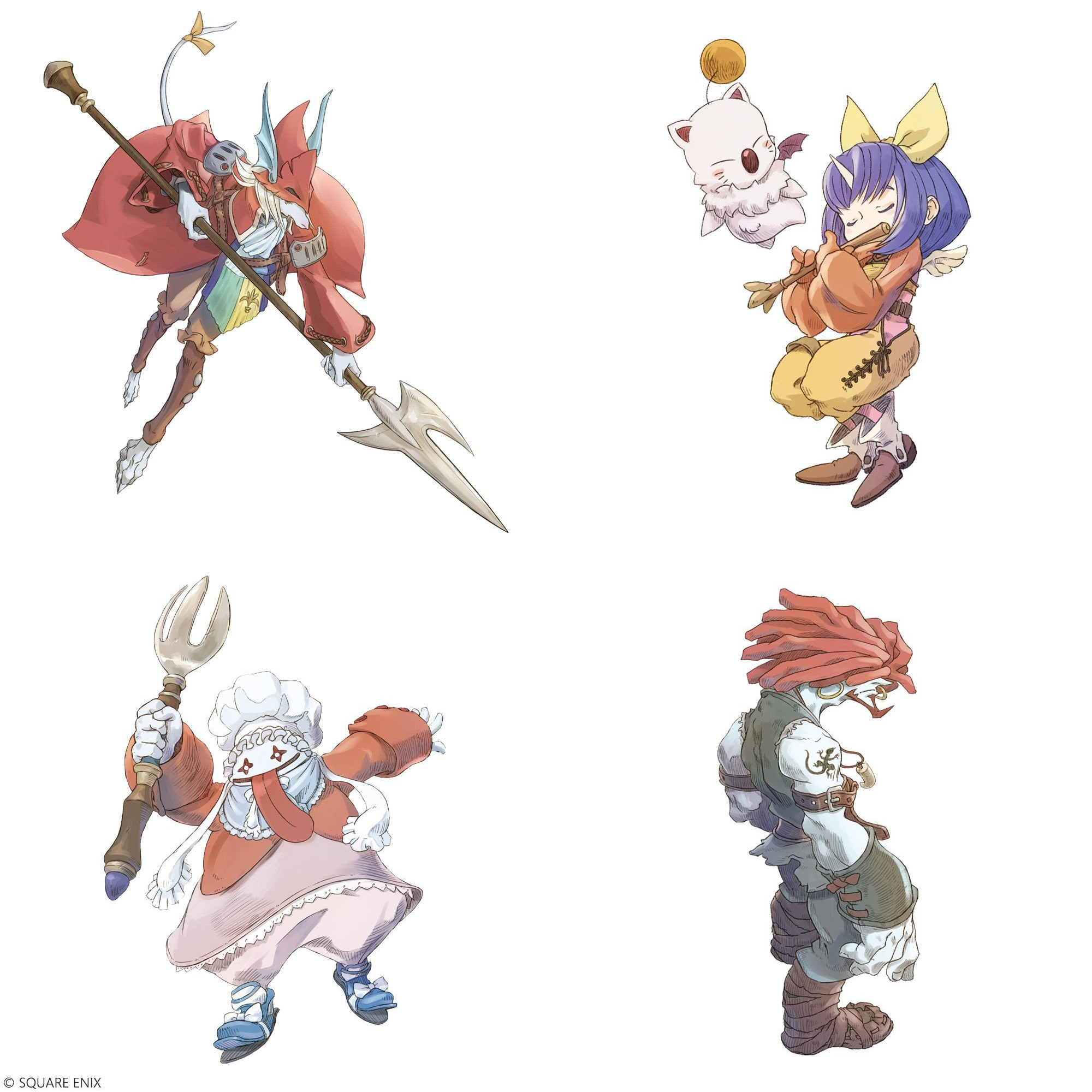 FF9 Remake Artworks 25 ans Freya