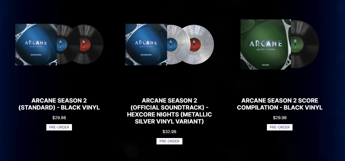 Arcane Vinyles Saison 2 Collector Preco Arcane Vinyles Saison 2 Collector Preco