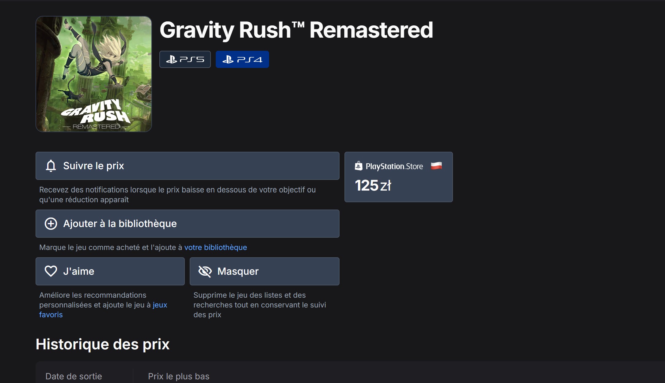 Gravity Rush Remastered, une annonce durant le State of Play ? Gravity Rush Remastered, une annonce durant le State of Play ?