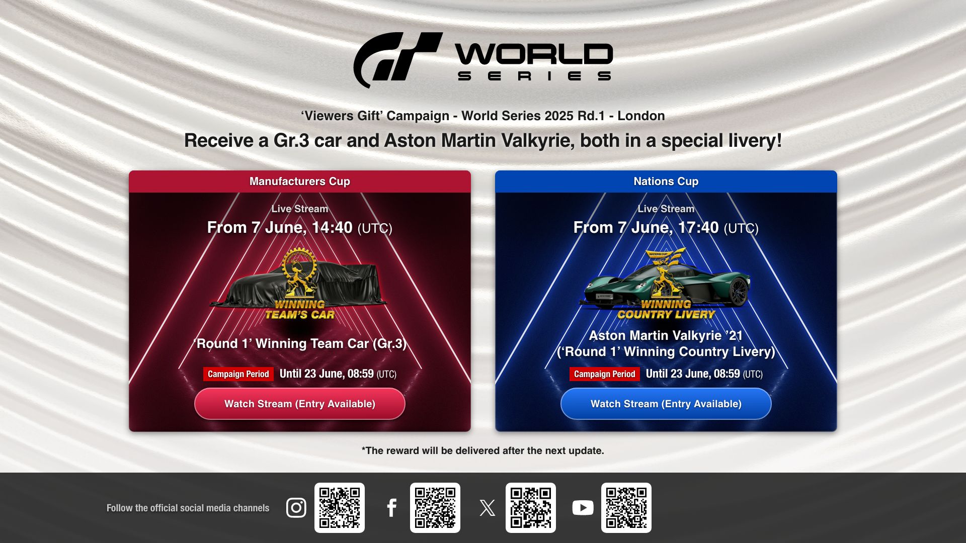 Gran Turismo 7 Contenus Gratuits World Series 2025 Gran Turismo 7 Contenus Gratuits World Series 2025