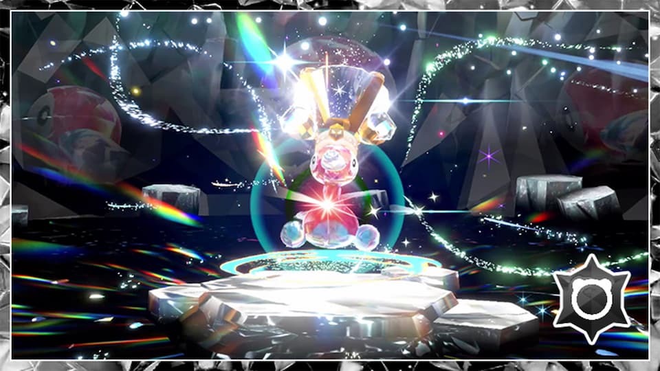 Image du Porygon2 Ã  capturer dans le raid 7 Ã©toiles de Pokemon Ecarlate & Violet du 5 au 16 juin 2025. 
