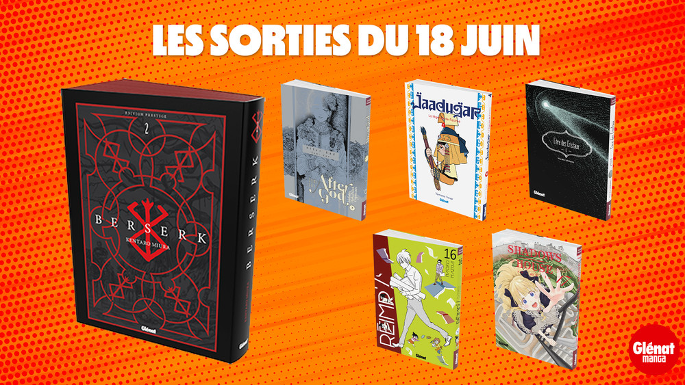 Berserk Tome 2 édition Prestige parmi les nouveautés de juin 2025 de l'éditeur Glénat. Berserk Tome 2 édition Prestige parmi les nouveautés de juin 2025 de l'éditeur Glénat.