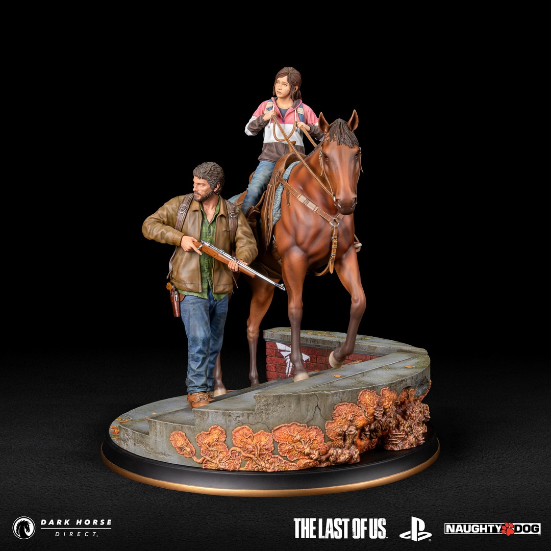 The Last of Us Joel & Ellie sur un cheval #4 image The Last of Us Joel & Ellie sur un cheval #4 image