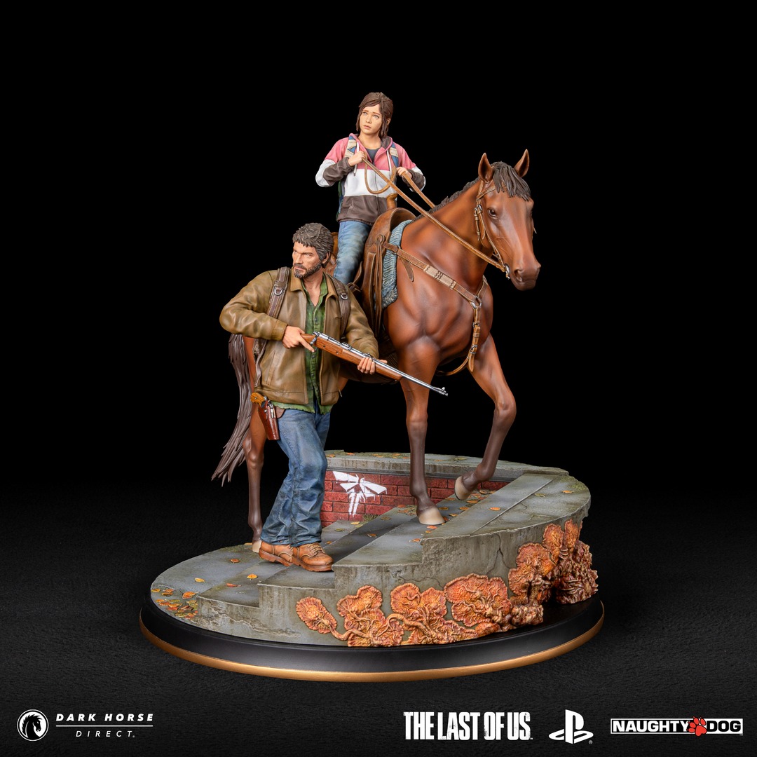 The Last of Us Joel & Ellie sur un cheval #2 image The Last of Us Joel & Ellie sur un cheval #2 image