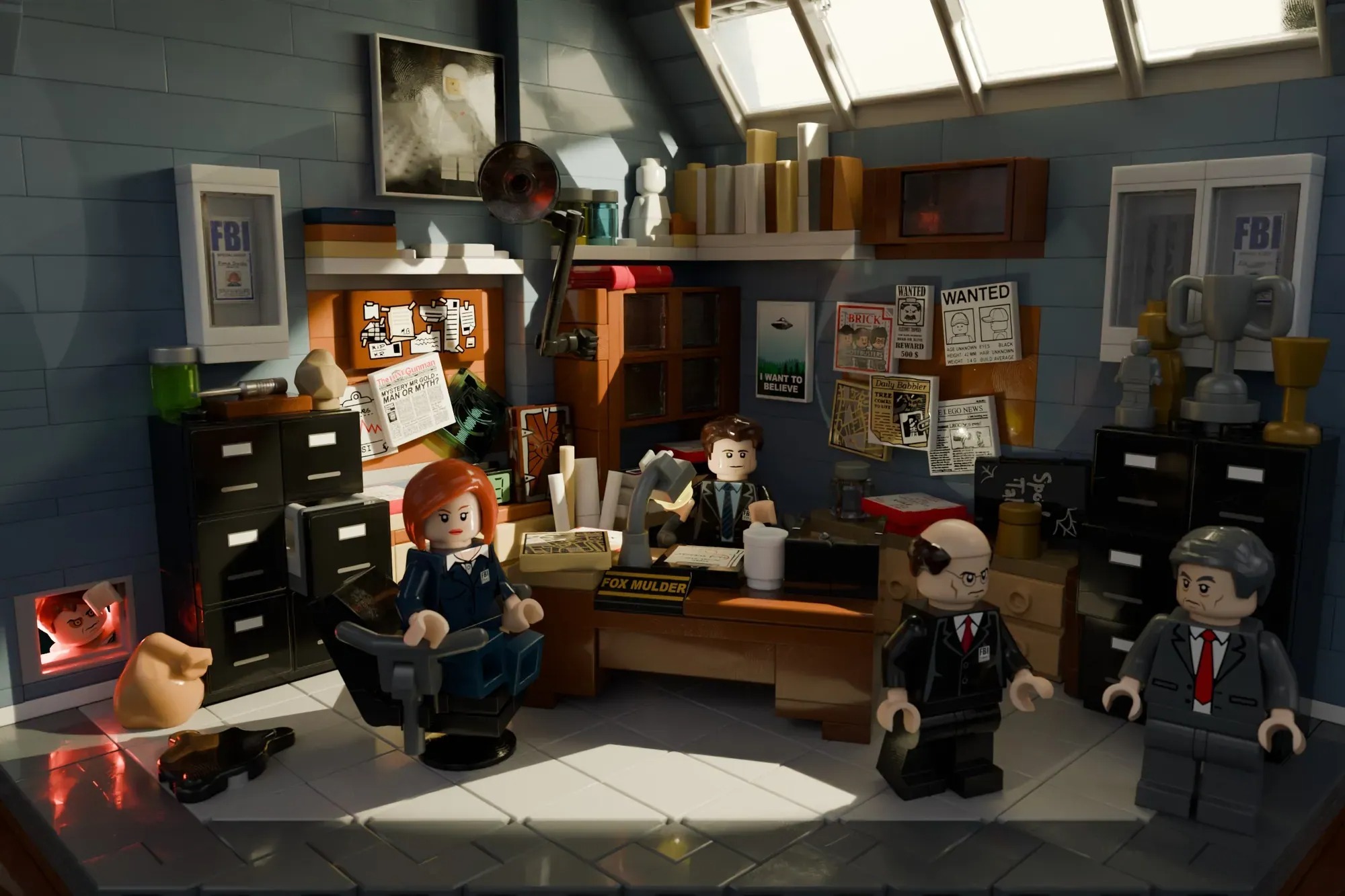Version non définitive du LEGO Ideas X-Files #2 image Version non définitive du LEGO Ideas X-Files #2 image