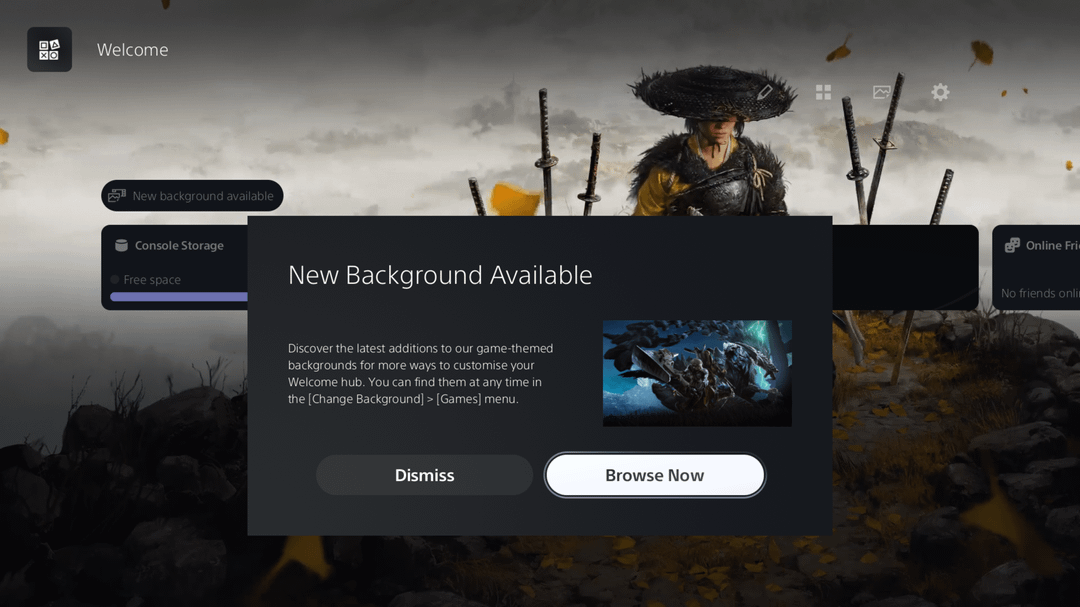 Nouveau thème sur PS5. Nouveau thème sur PS5.