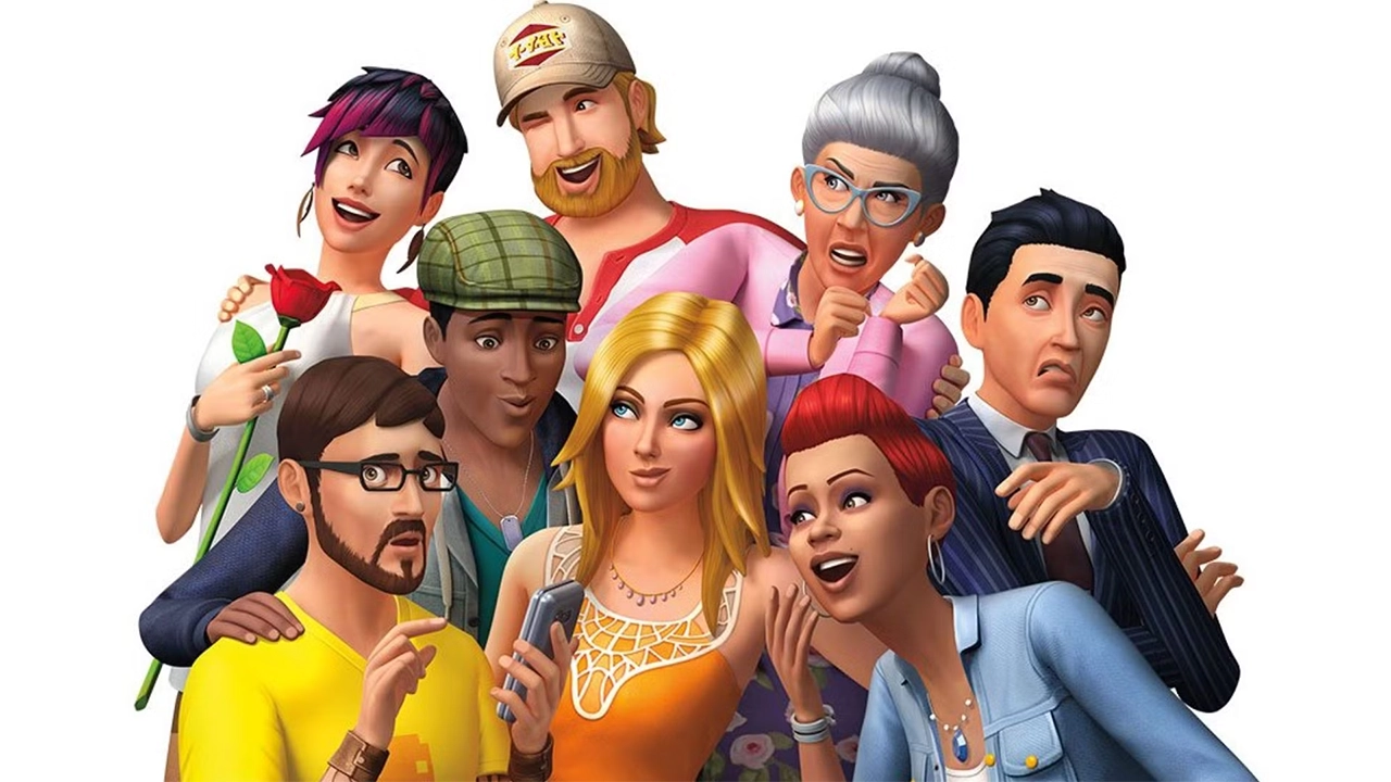 Key art des Sims 4.