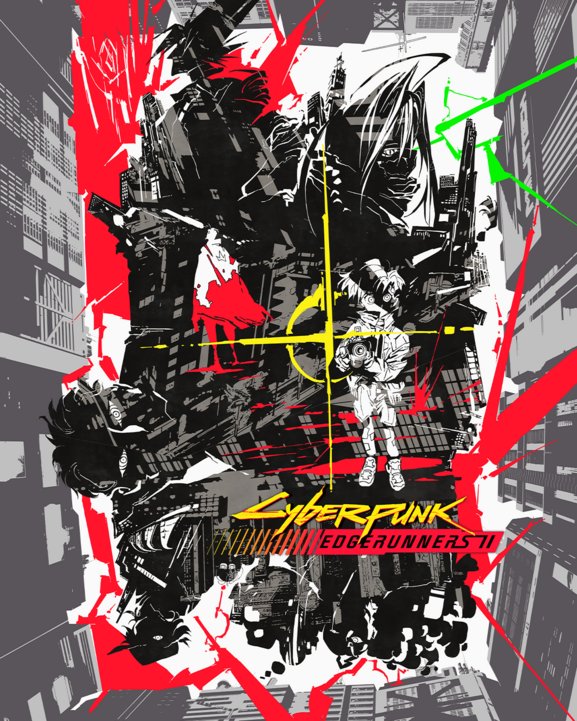 cyberpunk edgerunners 2 poster cyberpunk edgerunners 2 poster