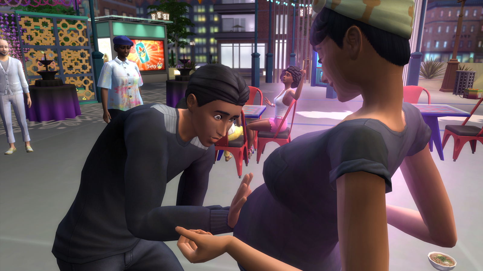 sims 4 grossesse