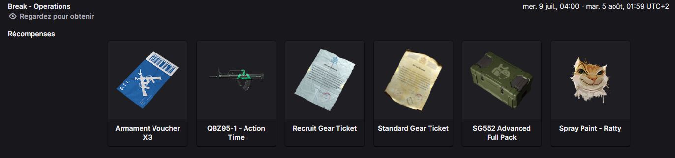 Delta Force Break Operations Twitch Drops Delta Force Break Operations Twitch Drops