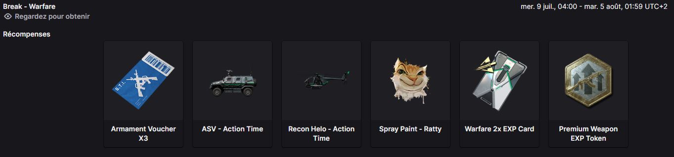 Delta Force Break Warfare Twitch Drops