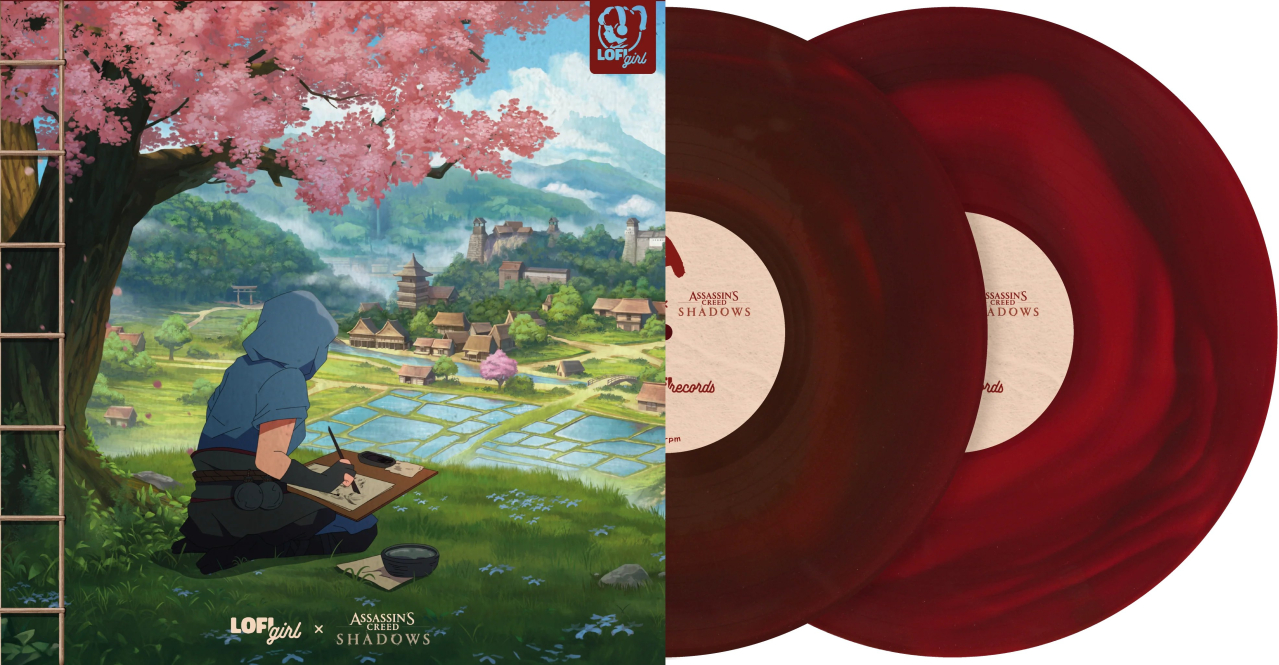 Assassin's Creed Shadows : Vinyle Lofi Girl en édition limitée. Assassin's Creed Shadows : Vinyle Lofi Girl en édition limitée.