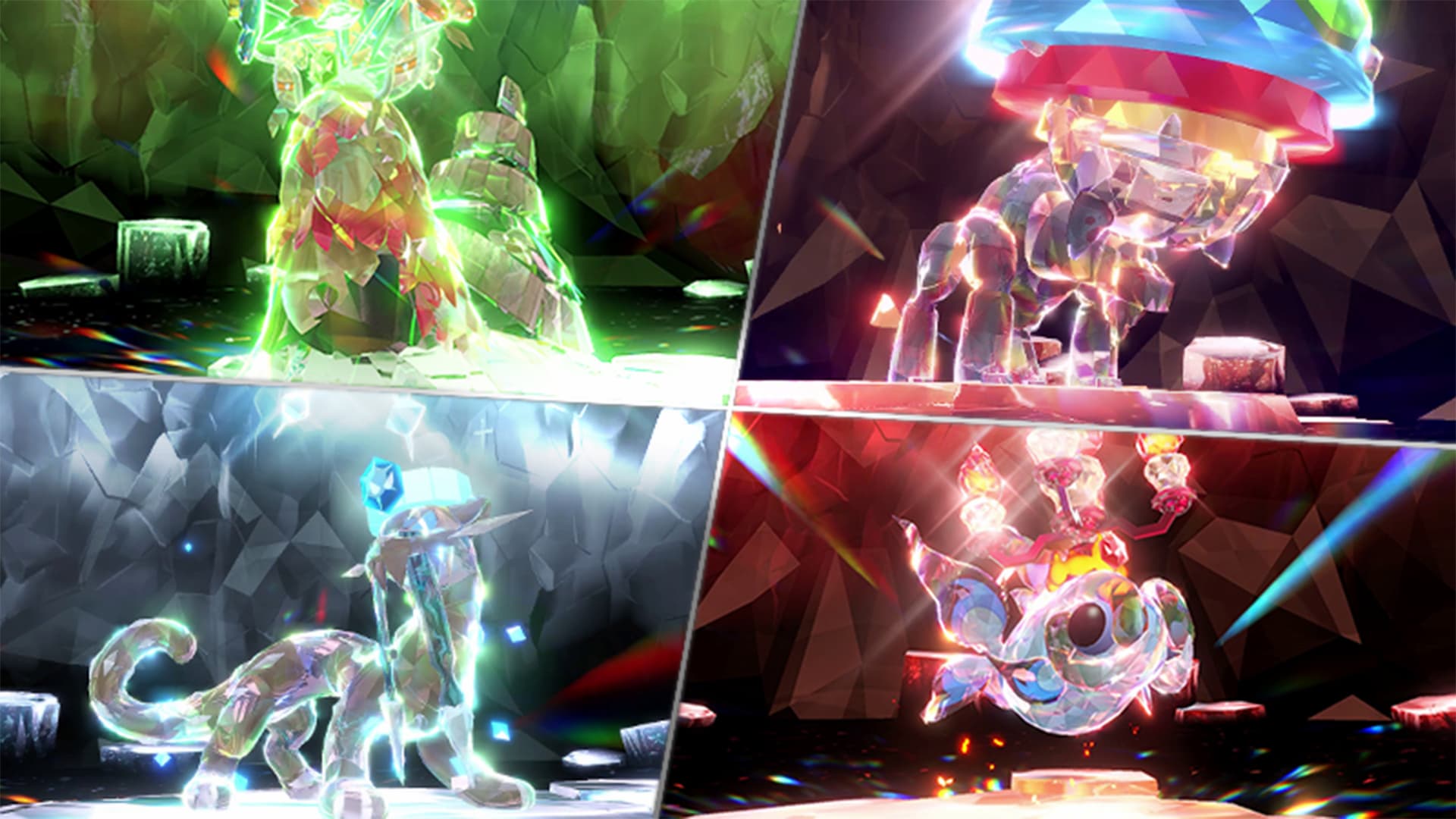 Pokemon Ecarlate et Violet : Fleaux chromatiques à capturer dans les raids Teracristal. Pokemon Ecarlate et Violet : Fleaux chromatiques à capturer dans les raids Teracristal.