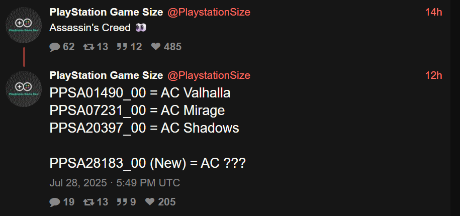 assassin's creed leak playstation game size assassin's creed leak playstation game size