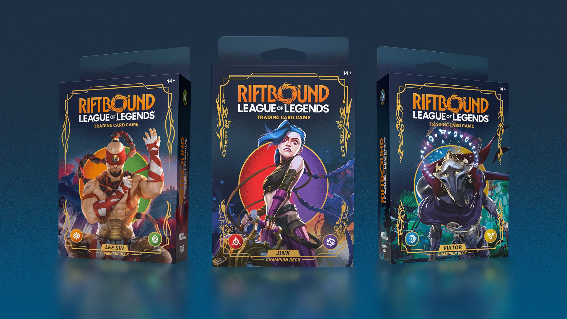 Riftbound : Deck avec des illistrations Arcane.