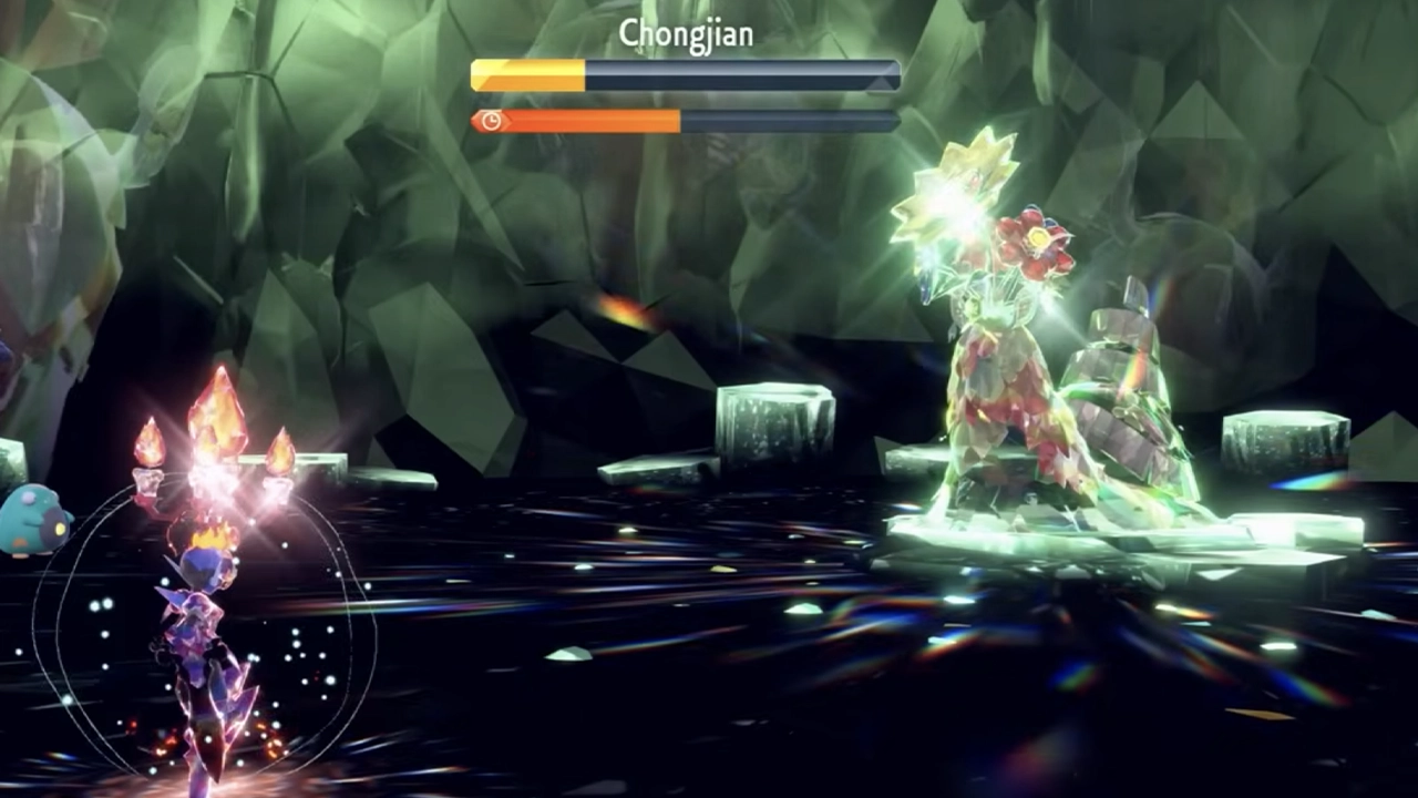 Raids sur Chongjian Shiny dans Pokemon Ecarlate et Violet.