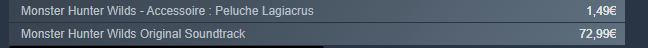 monster hunter wilds bande son steam monster hunter wilds bande son steam