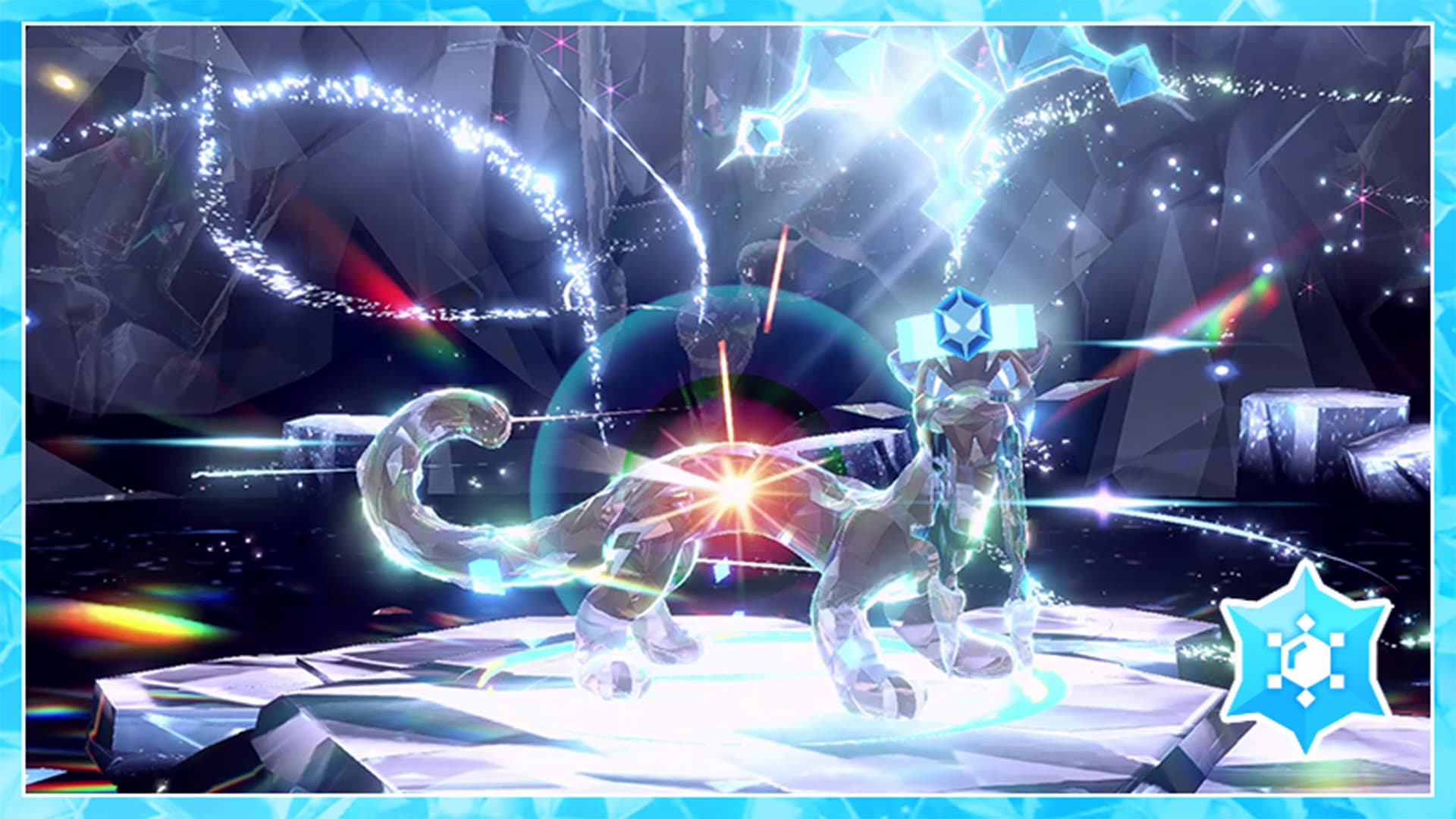 Pokémon Ãcarlate et Violet : Baojian Shiny Teracristal. Pokémon Ãcarlate et Violet : Baojian Shiny Teracristal.