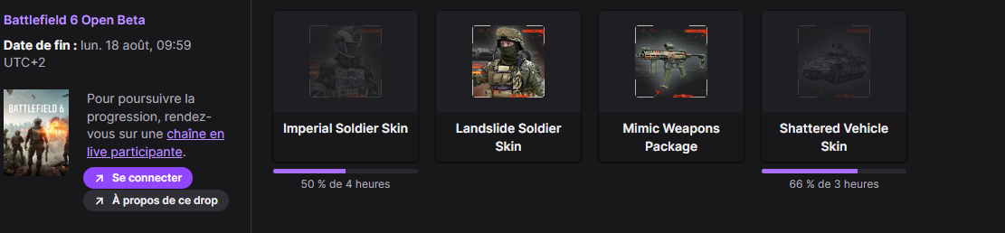 Battlefield 6 Beta 2 Twitch Drops Battlefield 6 Beta 2 Twitch Drops