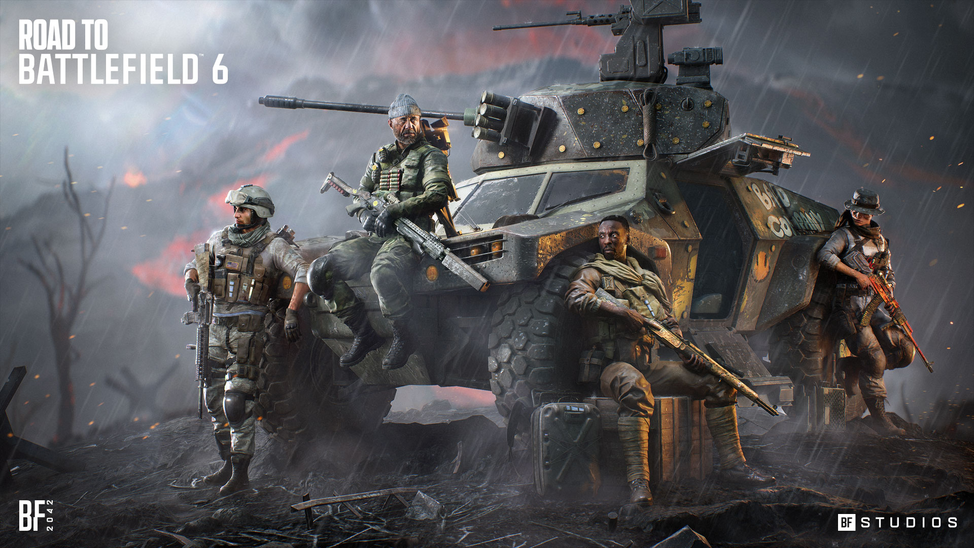 Battlefield 2042 : Artwork Road to BF 6.
