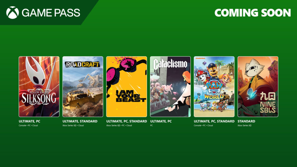 xbox game pass jeux septembre 2025