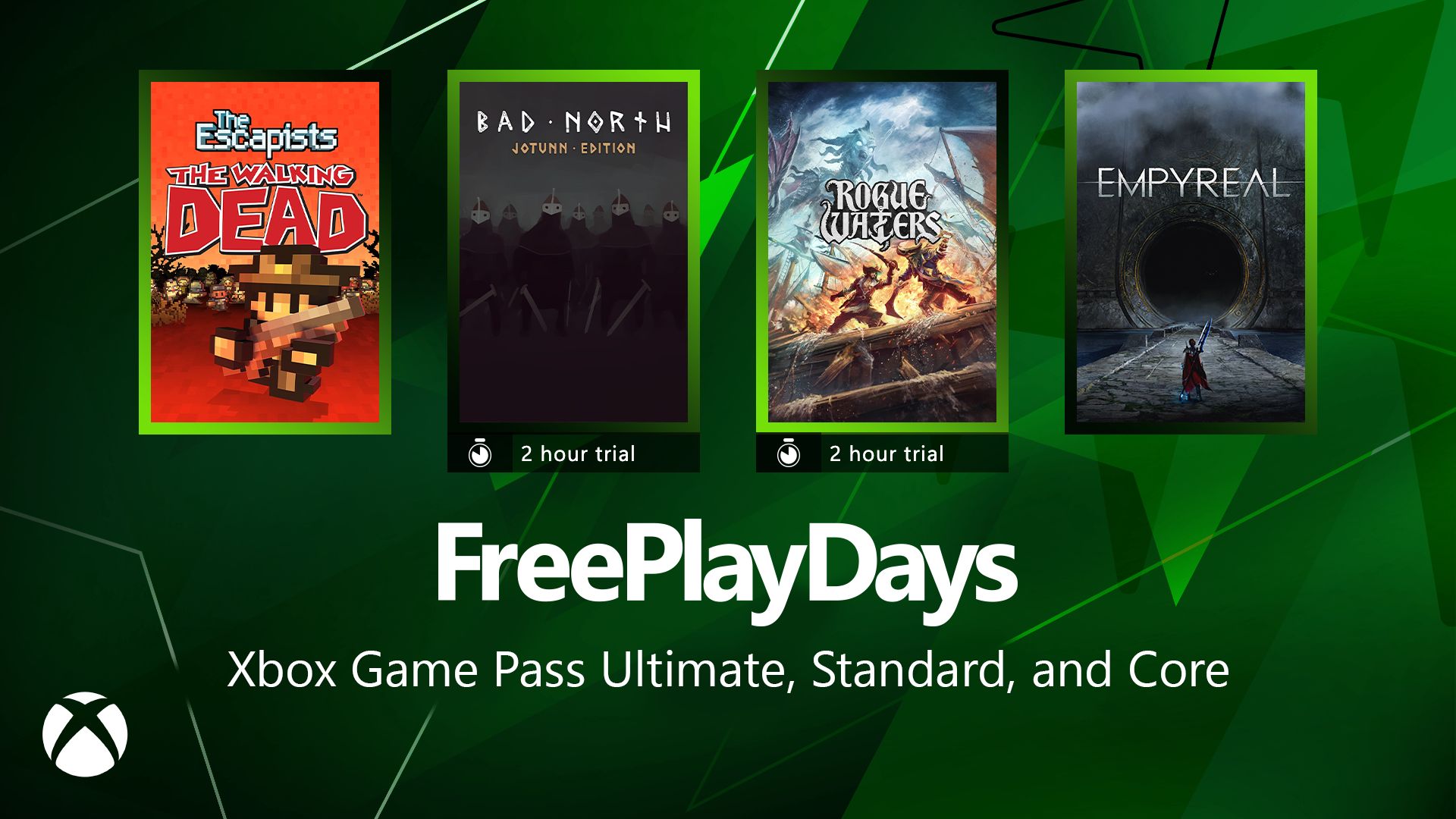 Xbox Game Pass Free Play Days Xbox Game Pass Free Play Days