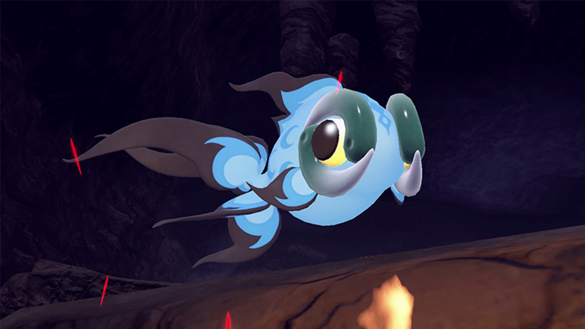 Pokemon Ecarlate et Violet : Yuyu shiny Teracristal.