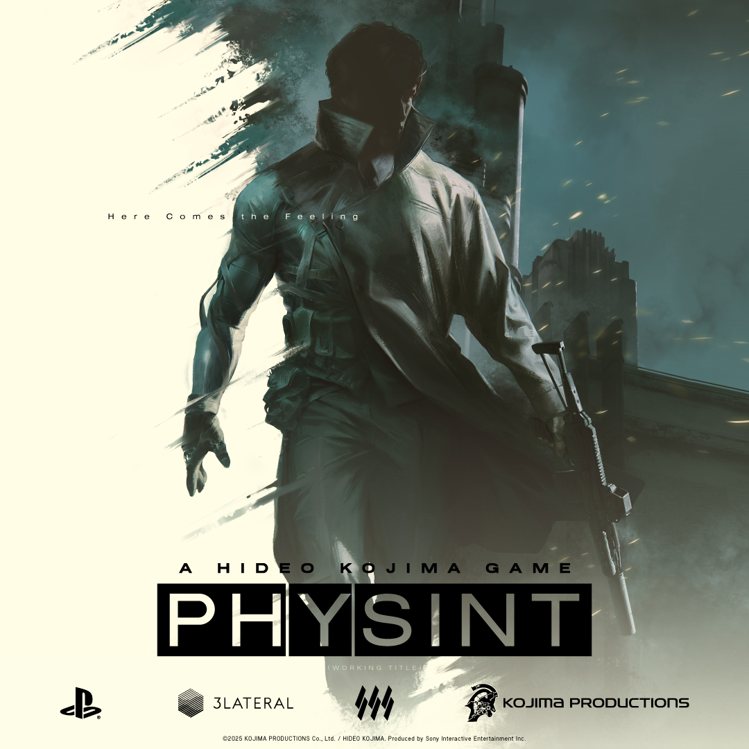 Physint : Poster officiel du jeu PS6 dÃ©veloppÃ© par Kojima Productions.