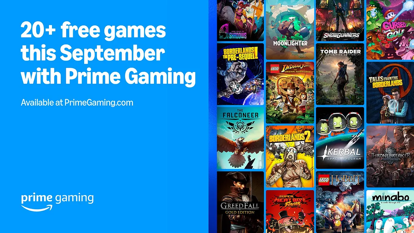 Prime Gaming : Nouveautés Septembre 2025. Prime Gaming : Nouveautés Septembre 2025.