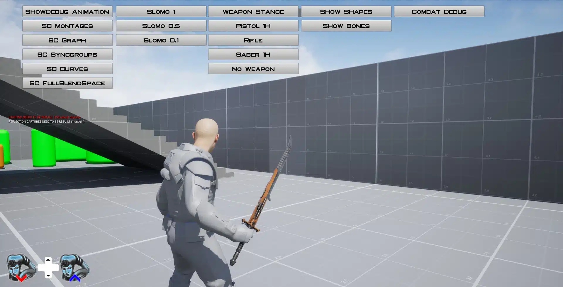 Star Wars KOTOR Remake Early Build Interface