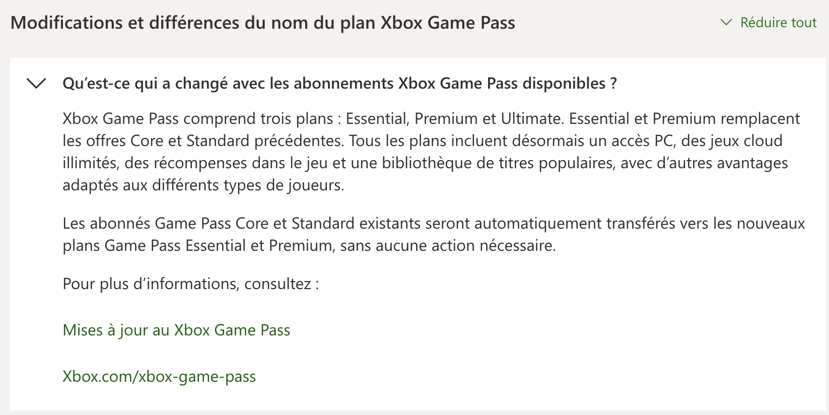 Xbox Game Pass : Foire aux questions. Xbox Game Pass : Foire aux questions.