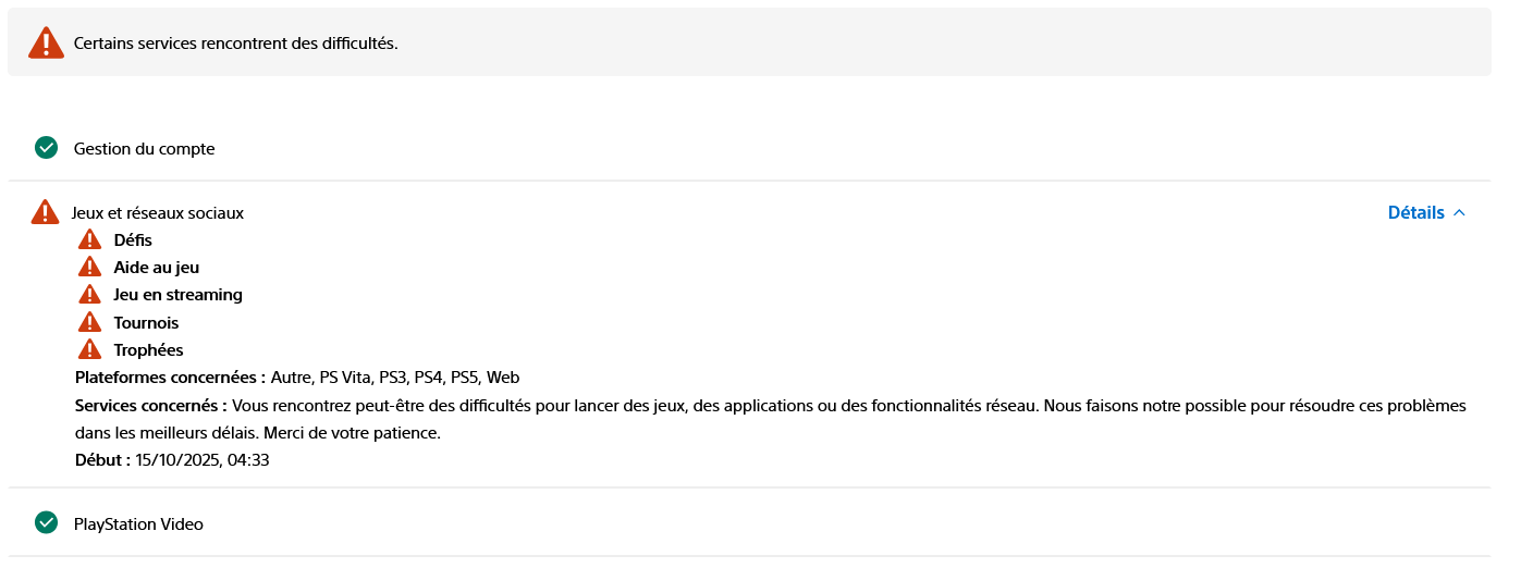 psn panne octobre 2025