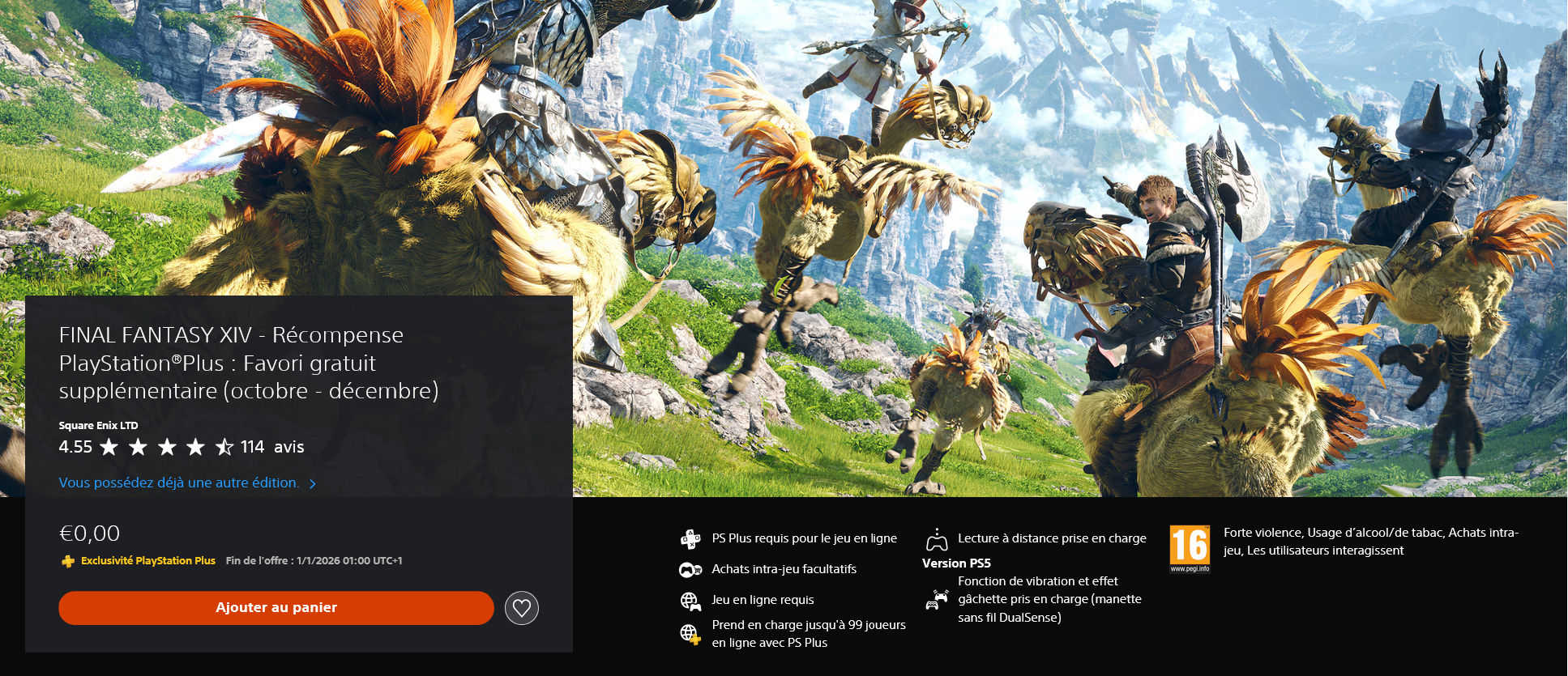 ps plus pack gratuit